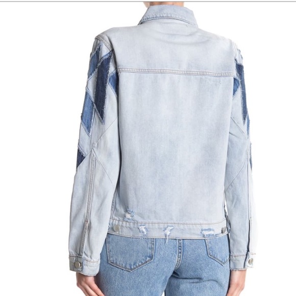 Blank nyc denim borderlines jacket NWT $148 small - Picture 3 of 3